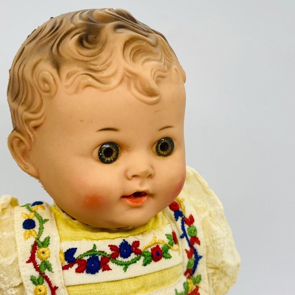 TOD-L-TOTS Sun Rubber Company Squeeze Doll 1960s - Picture 10 of 11